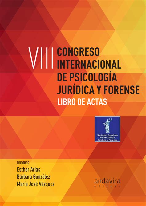 PDF VIII Congreso Internacional de Psicología Jurídica y ...