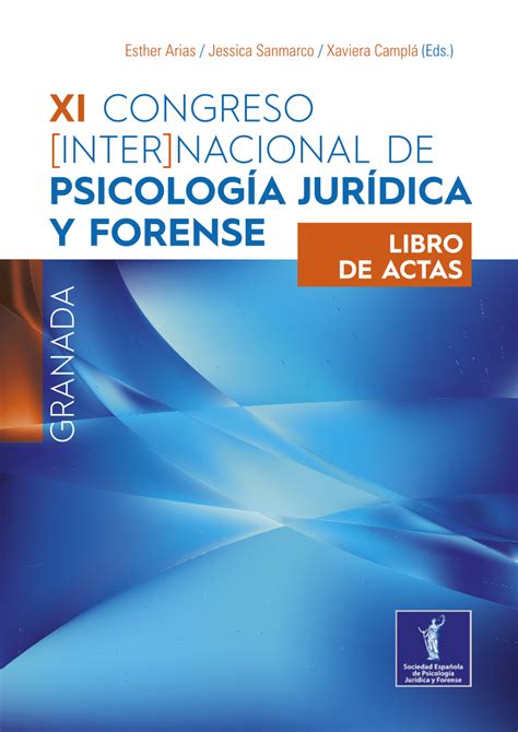 PDF  XI Congreso [Inter]Nacional de Psicología Jurídica y ...
