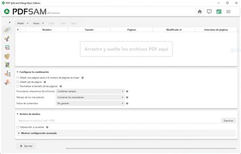 PDFSAM: Programa para Combinar y unir PDF Gratis en tu PC