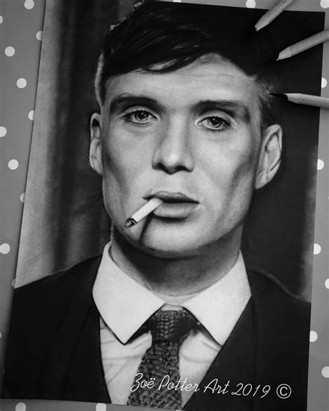 Peaky Blinders, Tommy Shelby Portrait, Thomas Shelby ...