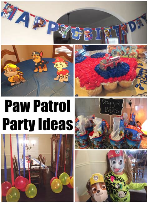 Peanut s 3rd Birthday   Paw Patrol Birthday Ideas   Nanny to Mommy