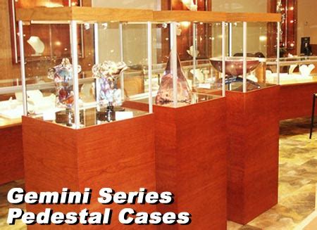 Pedestal Display Cases :: Gemini Display Cases :: Display Cases ...