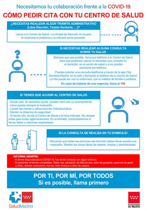 Pedir cita en tu centro de salud | Ayuntamiento Hoyo de Manzanares