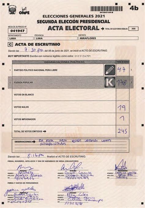 Pedro Castillo, Keiko Fujimori…¿fraude? – Omar News