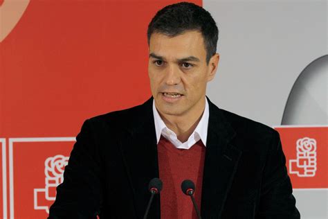 Pedro Sanchez, candidat socialiste espagnol au poste de ...