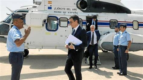 Pedro Sánchez viaja en avión oficial casi el triple que Mariano Rajoy