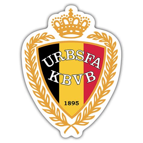 Pegatina Bélgica   Escudo de Fútbol | TeleAdhesivo.com