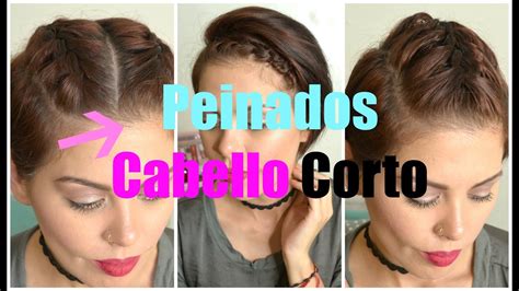 Peinados Sencillos con Trenza para Cabello Corto/Pixie/Mon ...