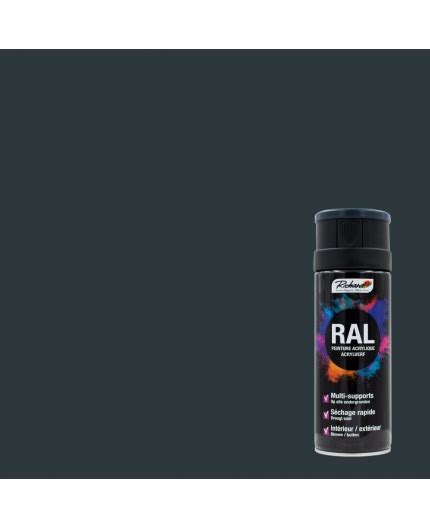 Peinture aérosol teinte RAL 7016 Gris anthracite | Colorants pigments