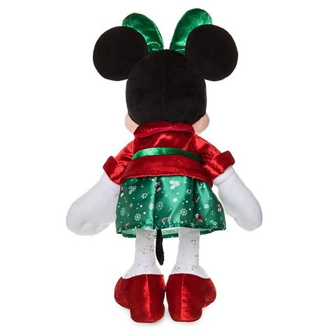 Peluche mediano Minnie Mouse, Holiday Cheer, Disney Store de alta ...