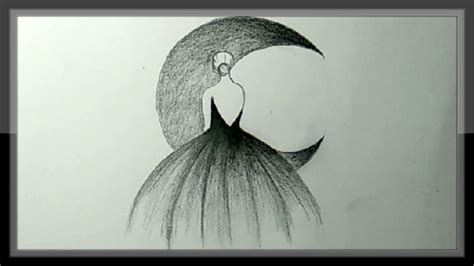 Pencil Drawing A Beautiful Picture Step By Step   YouTube