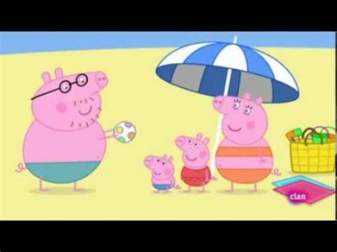 Pepa Pig Español  En la playa    YouTube