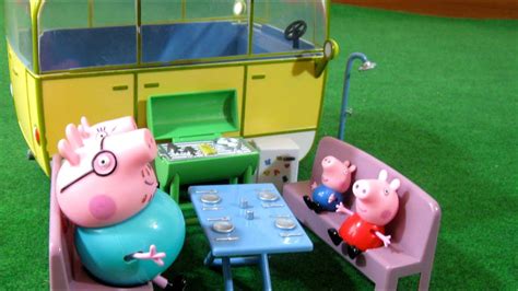 Peppa Pig Camper Van Playset Bandai   Juguetes de Peppa Pig   YouTube