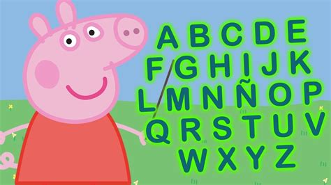 Peppa Pig en español, ABC, Aprende las letras con Peppa ...