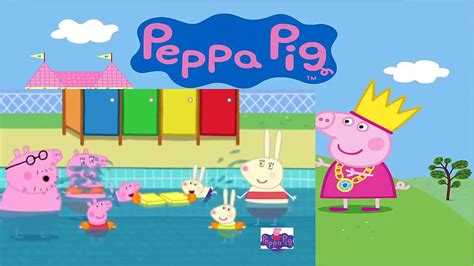 Peppa Pig en español   En la Piscina | Animados Infantiles ...