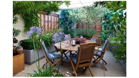 Pequeñas ideas de jardín con terrazas   YouTube