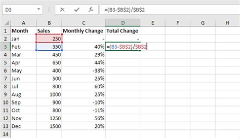 Percent Change Formula in Excel   Easy Excel Tutorial