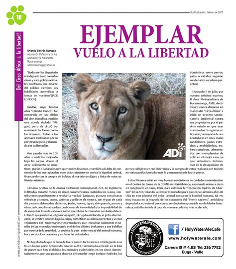 Periódico Amigo Animal, edición # 9. febrero 2015 by Periódico Amigo ...