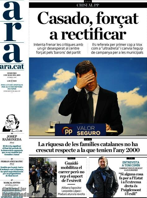 Periodico Ara   1/5/2019