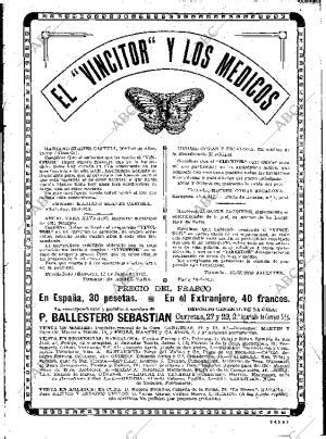 Periódico BLANCO Y NEGRO MADRID 07 07 1912,portada   Archivo ABC