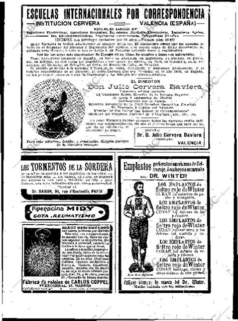 Periódico BLANCO Y NEGRO MADRID 08 12 1912,portada   Archivo ABC