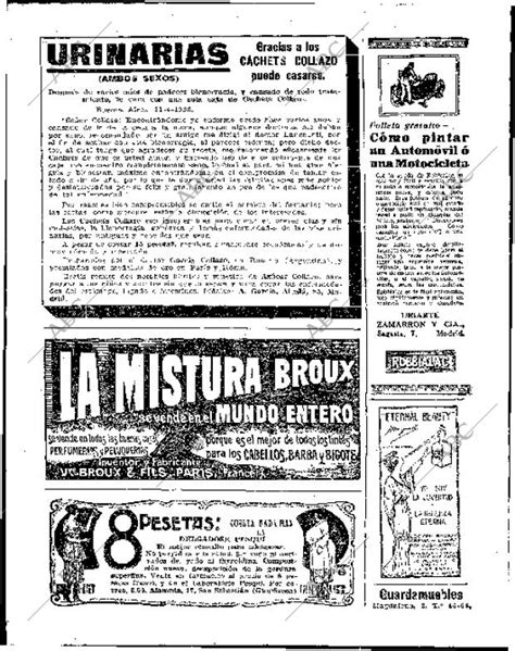 Periódico BLANCO Y NEGRO MADRID 10 02 1924,portada   Archivo ABC