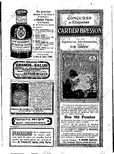 Periódico BLANCO Y NEGRO MADRID 14 04 1912,portada   Archivo ABC