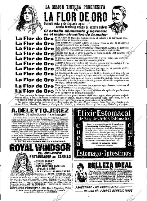 Periódico BLANCO Y NEGRO MADRID 15 02 1908,portada   Archivo ABC