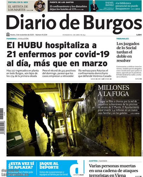 Periodico Diario de Burgos   3/11/2020