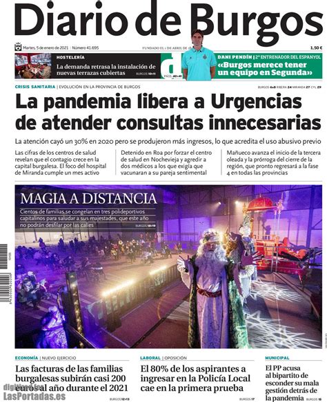 Periodico Diario de Burgos   5/1/2021
