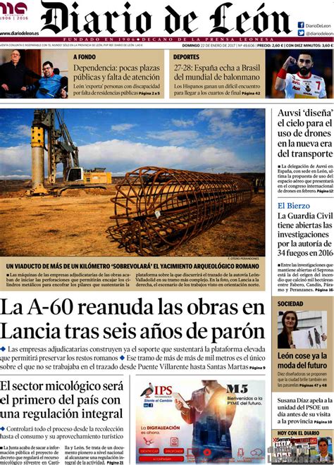 Periodico Diario de León   22/1/2017