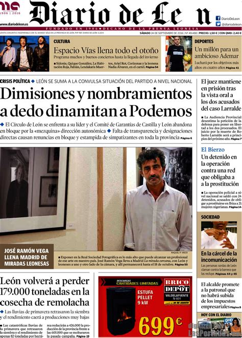 Periodico Diario de León   24/9/2016