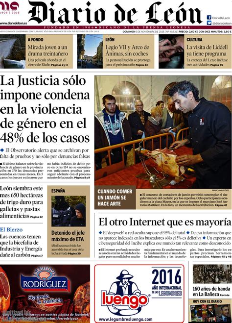 Periodico Diario de León   6/11/2016
