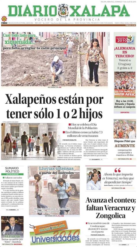 Periódico Diario de Xalapa  México . Periódicos de México ...