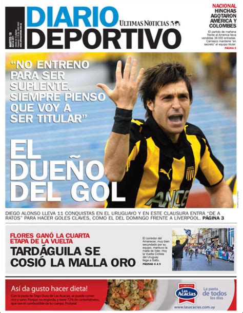 Periódico Diario Deportivo  Uruguay . Periódicos de ...