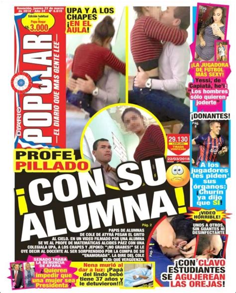 Periódico Diario Popular  Paraguay . Periódicos de ...