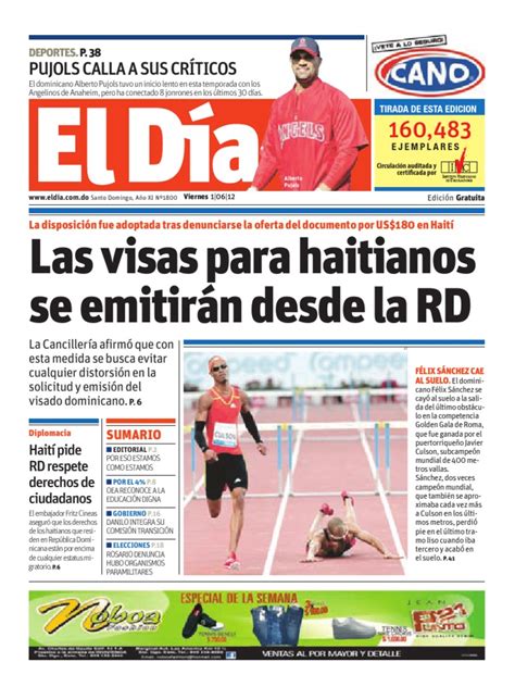 Periódico El Día | República Dominicana | Haití