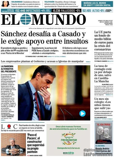 Periodico El Mundo   10/4/2020