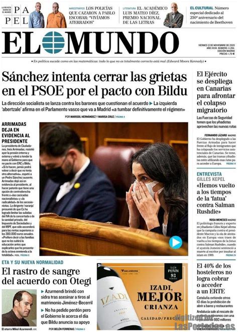 Periodico El Mundo   13/11/2020