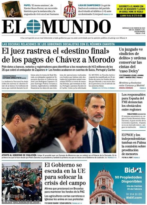 Periodico El Mundo   19/2/2020