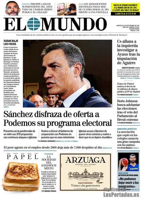 Periodico El Mundo   4/9/2019