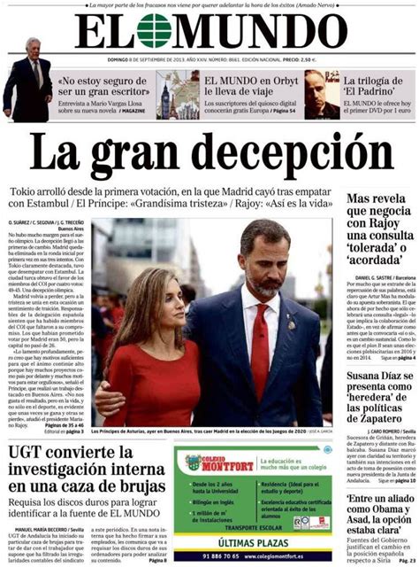 Periodico El Mundo   8/9/2013