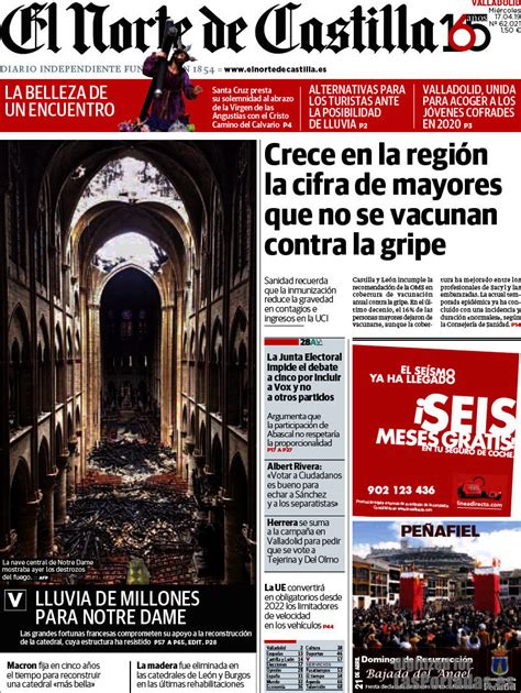 Periodico El Norte de Castilla   17/4/2019