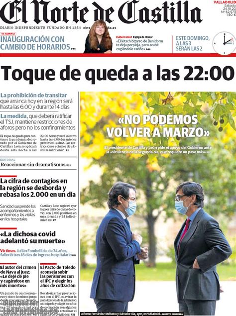 Periodico El Norte de Castilla   24/10/2020