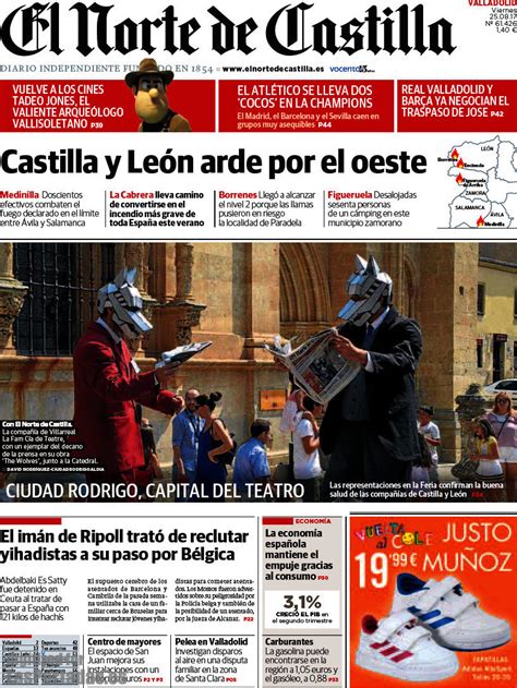 Periodico El Norte de Castilla   25/8/2017