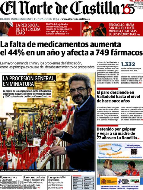 Periodico El Norte de Castilla   3/4/2019