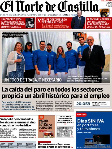 Periodico El Norte de Castilla   5/5/2017