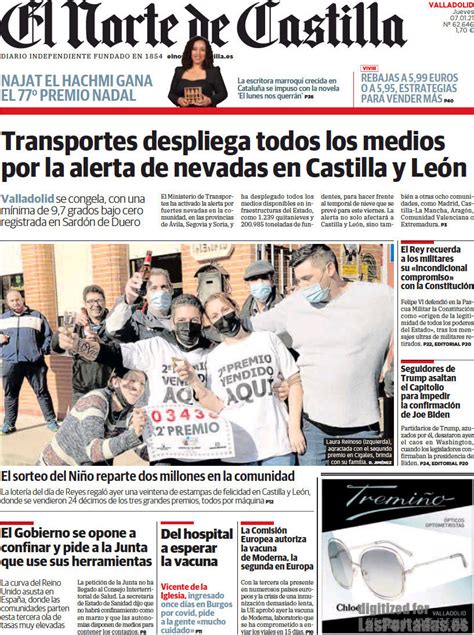 Periodico El Norte de Castilla   7/1/2021