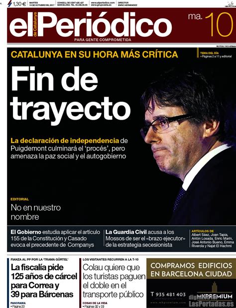 Periodico El Periódico de Catalunya Castellano    10/10/2017