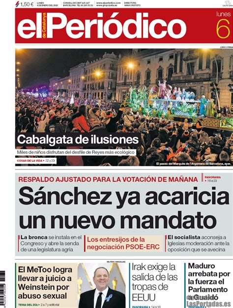 Periodico El Periódico de Catalunya Castellano    6/1/2020